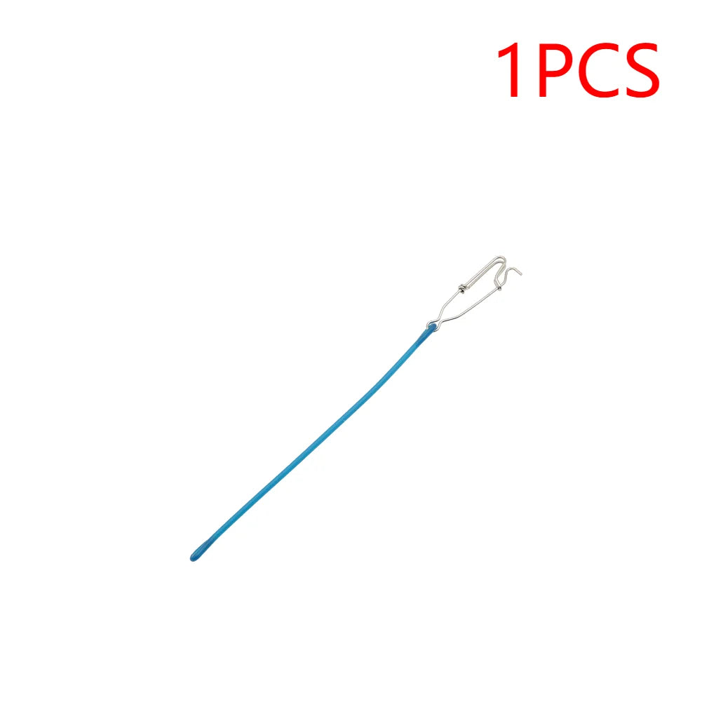 1-5pcs 28cm Fishing Trolling Pin Buffer Stainless Steel Shock Absorption Downriggers Weight Snubber Connector Sea Fishing Gear P