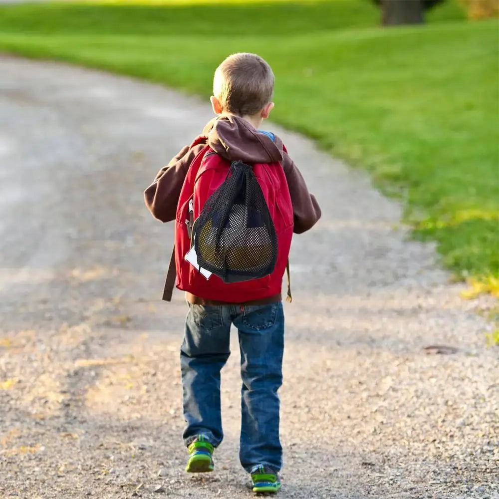 New Portable Basketball Backpack Outdoor Sports Mesh Carry Bag Football Soccer Volleyball Traveling Gym Yoga Single Ball Bag