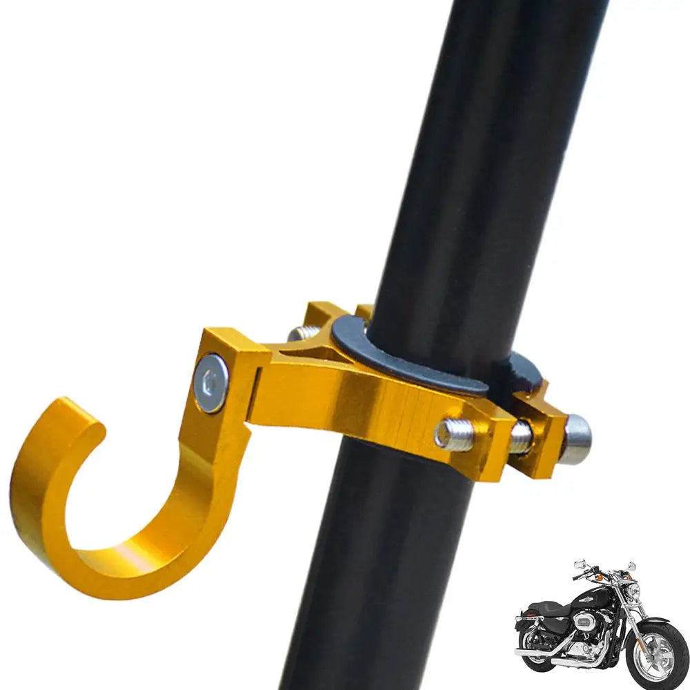 Motorcycle Handlebar Hook Front Storage Hooks For Electric Scooter Handlebar Elegant Hanger Easy Mount Cycling Organization Hook