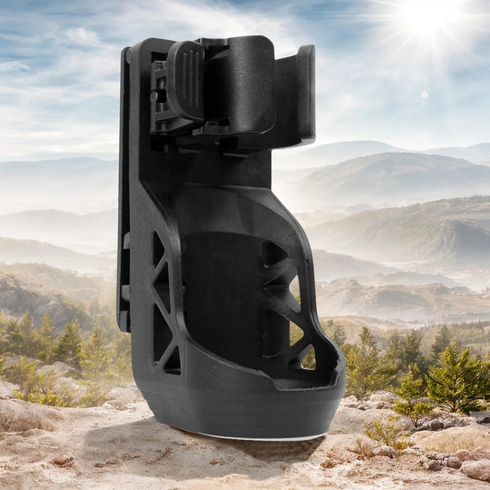 Flashlight Holster with Lever Side Lock System Flashlight Holder for Belt Torch Holster for 2.5-3cm Diameter Flashlight