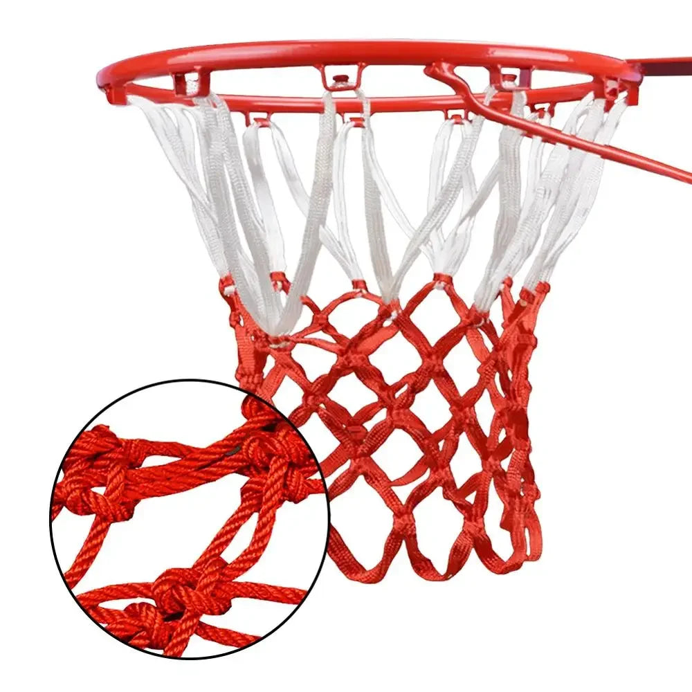 Men 12 Loops Indoor Outdoor Men Basketball Court Accessories Basketball Net(No RING,JUST NET)