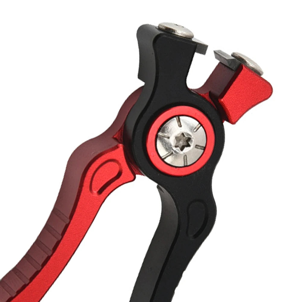 Mini Fishing Scissors Braid Scissors Aluminum Alloy Fishing Line Clipper Nippers Non Slip Handle Fly Fishing Equipment