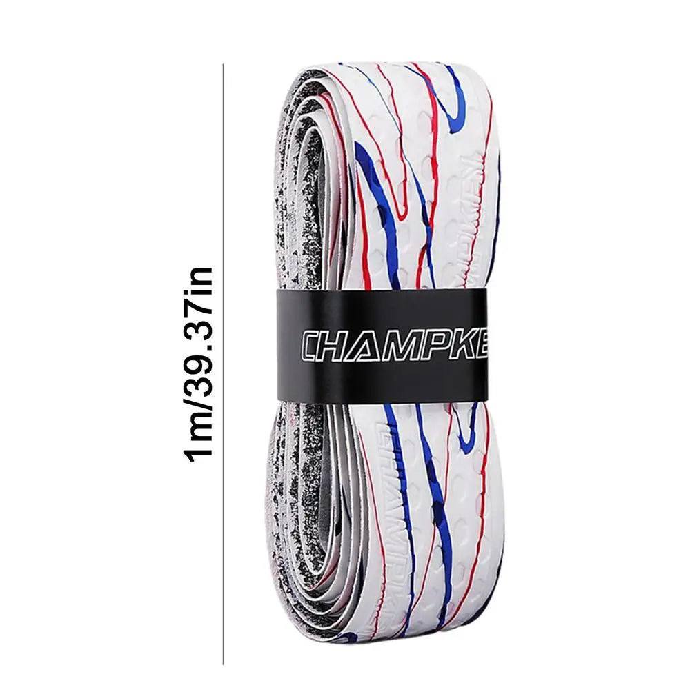 Tennis Racket Grip Tape 1m Racket Handle Sweat Absorbing Belt PU Anti-Skid Sweatband Tape  Anti Slip Overgrip for Tennis ﻿