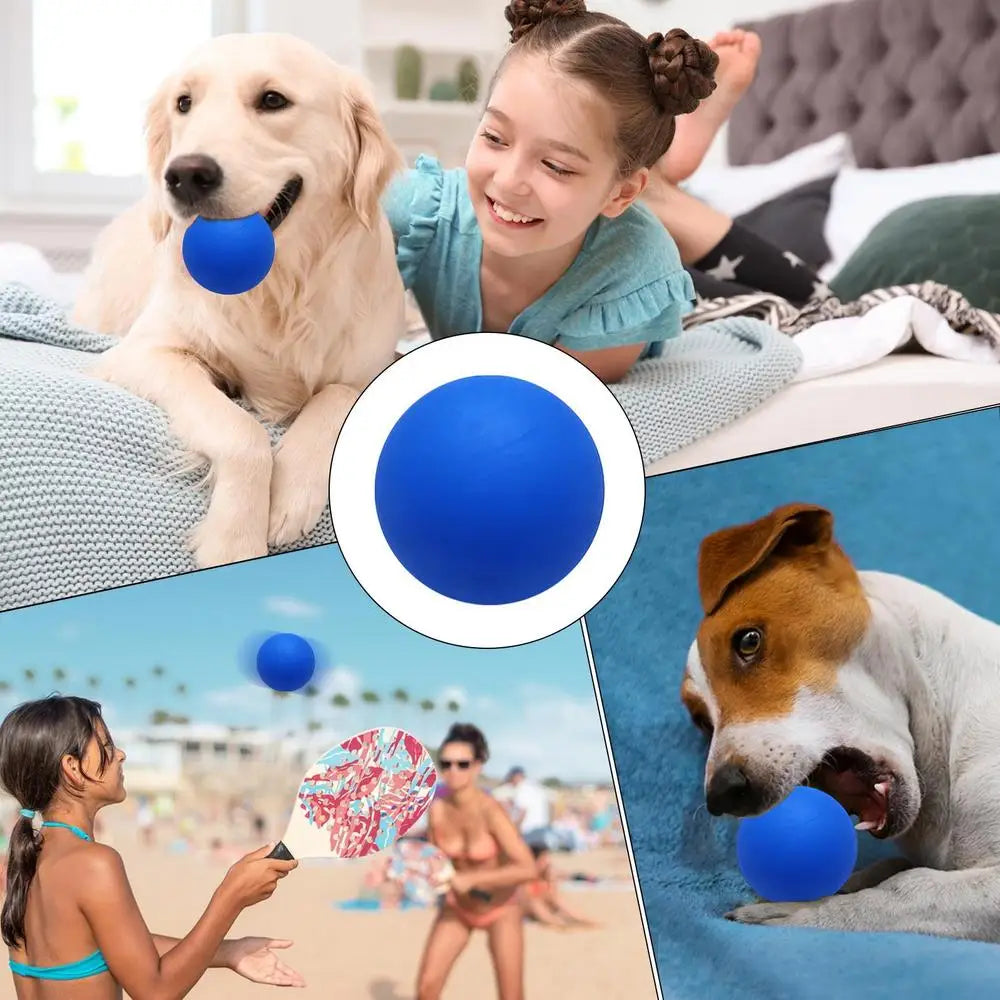 Squash Balls Professional High Elasticity Rubber Squash Bounce Ball High Visibility Sports Small Bouncing Hollow Sport Balls