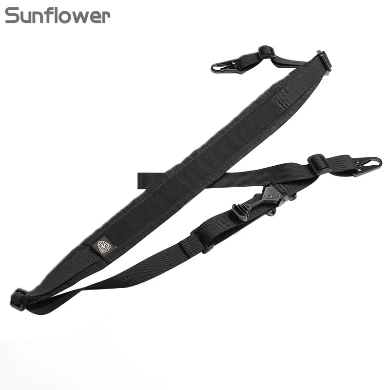 US Warehouse Tactical Nylon Rifle Sling Quick Adjustment 2 Point Padded Combat Modular Hunting Shooting Equipment Accessories