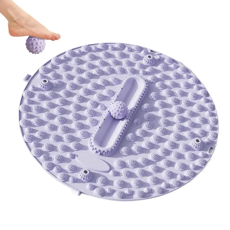 Pressure Point Foot Mat Relaxing Feet Pressure Point Pad Foldable Particle Foot Massager Mat Foot Pressure Point Pad Mat For