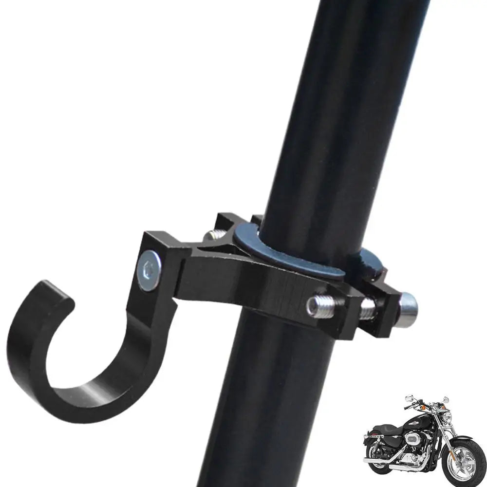 Motorcycle Handlebar Hook Front Storage Hooks For Electric Scooter Handlebar Elegant Hanger Easy Mount Cycling Organization Hook