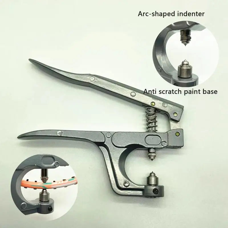 Handheld Badminton Machine Stringing Plier Portable Grommet Eyelet Plier Crimping Plier Badminton Racket Cold Press Plier repair