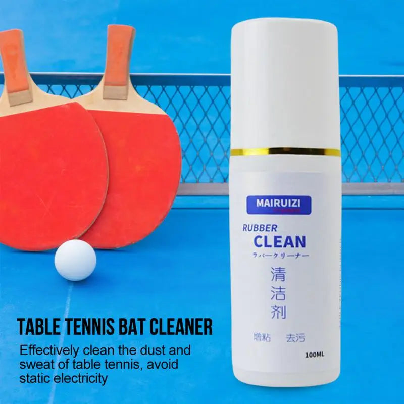 Table Tennis Rubber Cleaner Table Tennis Rubber Cleaning Spray Cleaning Spray Bottle For Table Tennis Cleaning 100ml Bottle