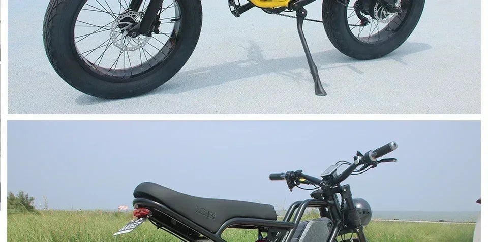 Ebike 2025AKEZ 1500W 48V 18AH Electric Bicycle Full Suspension Removable Battery Fat Tire Hydraulic Brake Adult Electric Bicycle