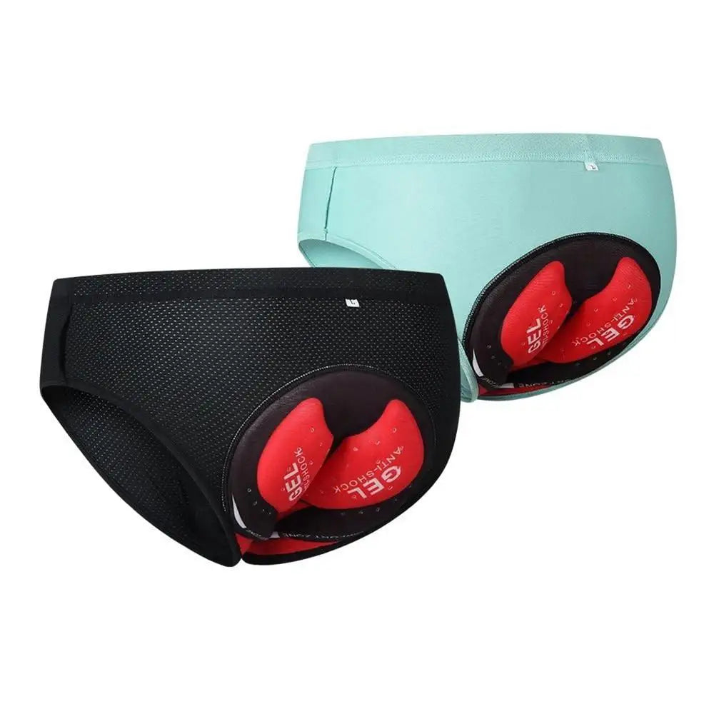 Biker Cycle Undershorts Padded Biking Shorts Breathable Cycling Underwear Adsorbent Biking Liner Shorts Comfortable Biking