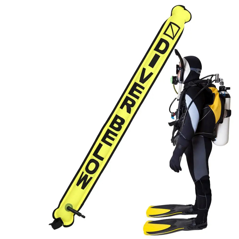 Scuba Dive Buoy Dive Buoy Diving Accessories Safety Gear Sealing TPU Coating Reflective Diving Signal Marker For Diving Swimming