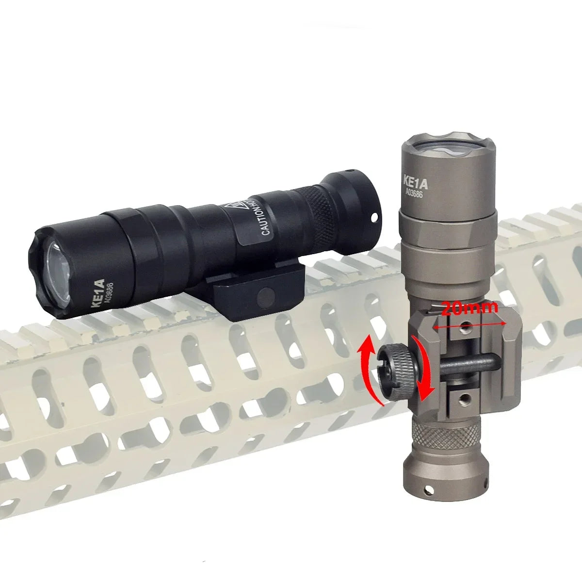 Tactical Surefire M300 M600 X300 Weapon Gun Light Remote Pressure Switch LED Flashlight Torch Airsoft AR15 Hunting Rifle Lantern