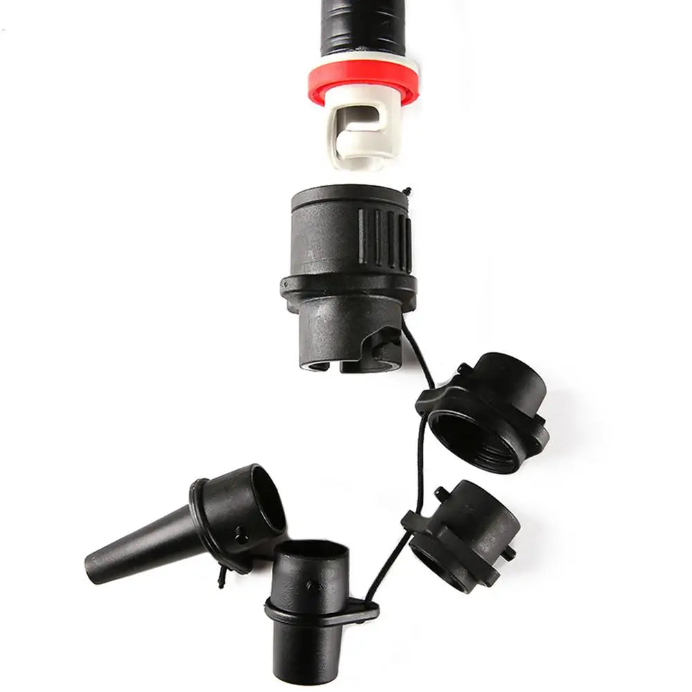 Air Valve Adaptor Inflatable Pump Adapter Paddle Boat Kayak Air Valve Pump Connector for SUP Board Tire Air Compressor Converter