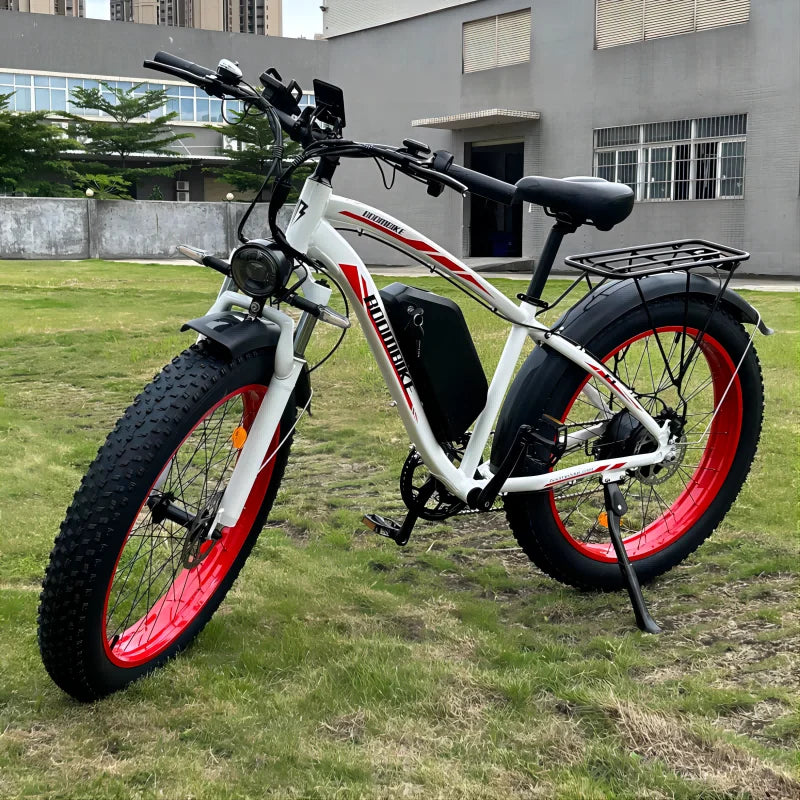 Zgeer F1 48v 2000w ebike full suspension power bicycle with ce 26 inch fat tire hidden dual battery snow beach electric  bike