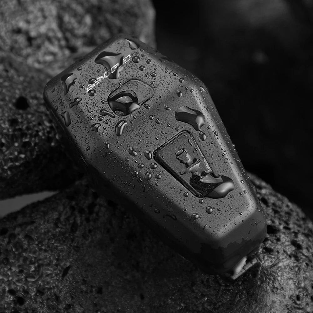 Electric Bike Bell with Anti-Theft Alarm Motorcycle Electric Horn Waterproof Electronic Bicycle Horn Bike Accessories