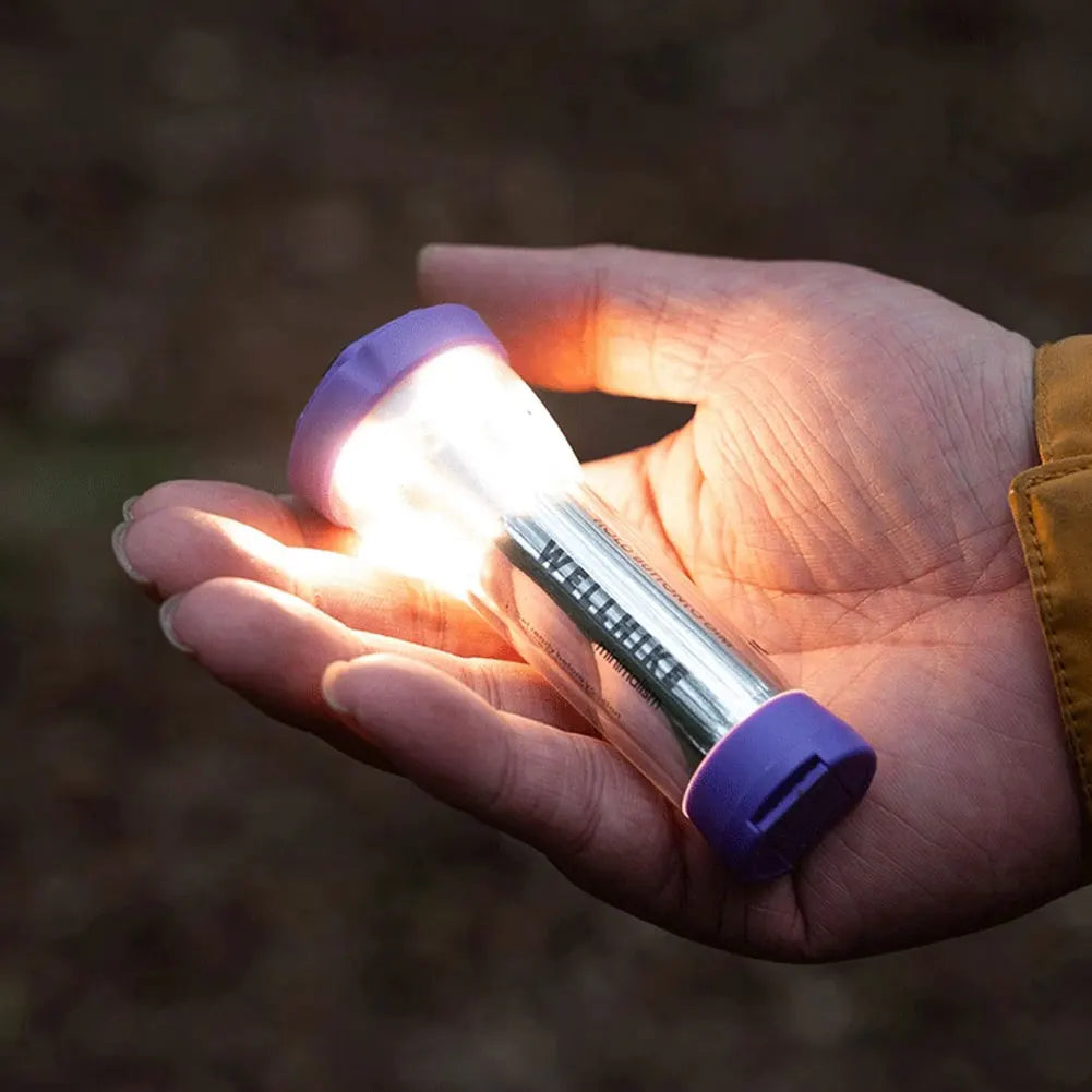 WELLHIKE LED Portable Tent Lamp with Magnetic Base Handheld Emergency Light USB Charging Flashlight for Outdoor Camp Hike Gadget