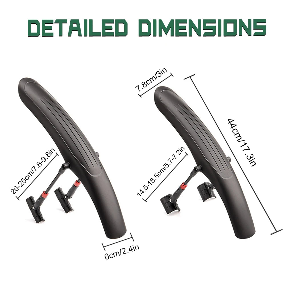 Bicycle Mudguard Adjustable Gravel Road Bike Mudguard Quick Release Bike Fender Bicycle Fenders Bicycle Protector Accessory
