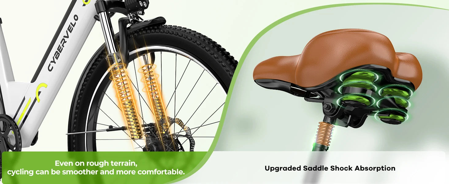 1000 Peak Electric Bike for Adults,up 80 Miles Removable Battery Ebike, 26