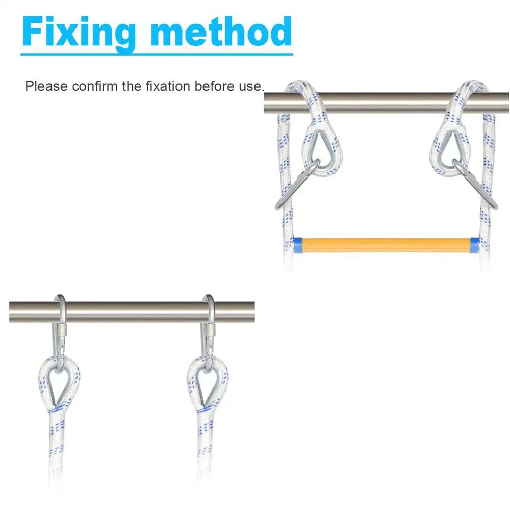 4 Layer Portable Soft Rope Ladder Nylon Inflatable Boat Boarding Steps Reusable Yacht Side Hanging Ladder for Kayak Canoe