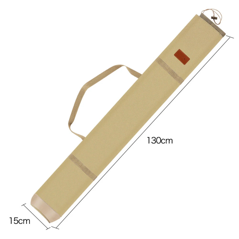 Folding Portable Fishing Gear Storage Bag Large Capacity Fishing Umbrella Bag Thickening Canvas Rod Bag Fishing Gear Accessories