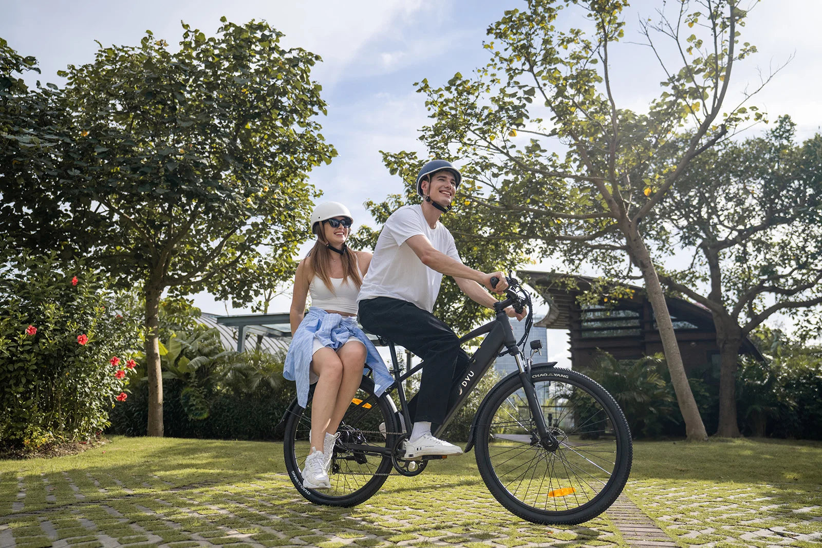 DYU C5 Adult City Electric Bike, Brushless Motor, Built-in Lithium Battery, 350 Inch, 48V, 10Ah, 27.5W