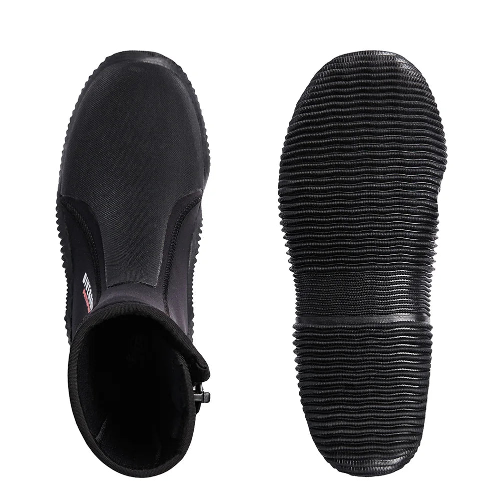 5mm Neoprene Diving Boots Water Boots Surfing Snorkeling Diving Boots for Sailing Snorkeling Boating Swimming Diving Water Sport