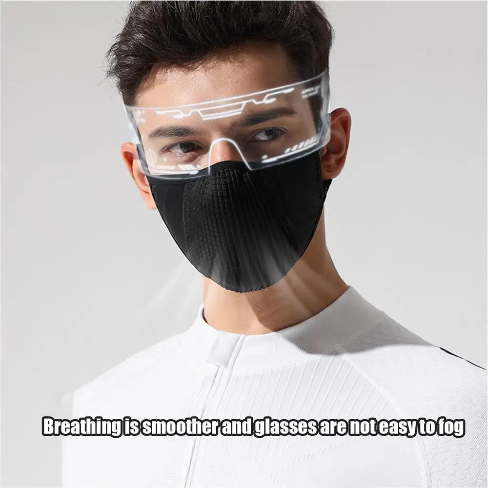 Outdoor Face Shield Sun Sunscreen Face Cover Breathable Shield Motorcycle Masque Adjustable Riding Exercise Masque Covering