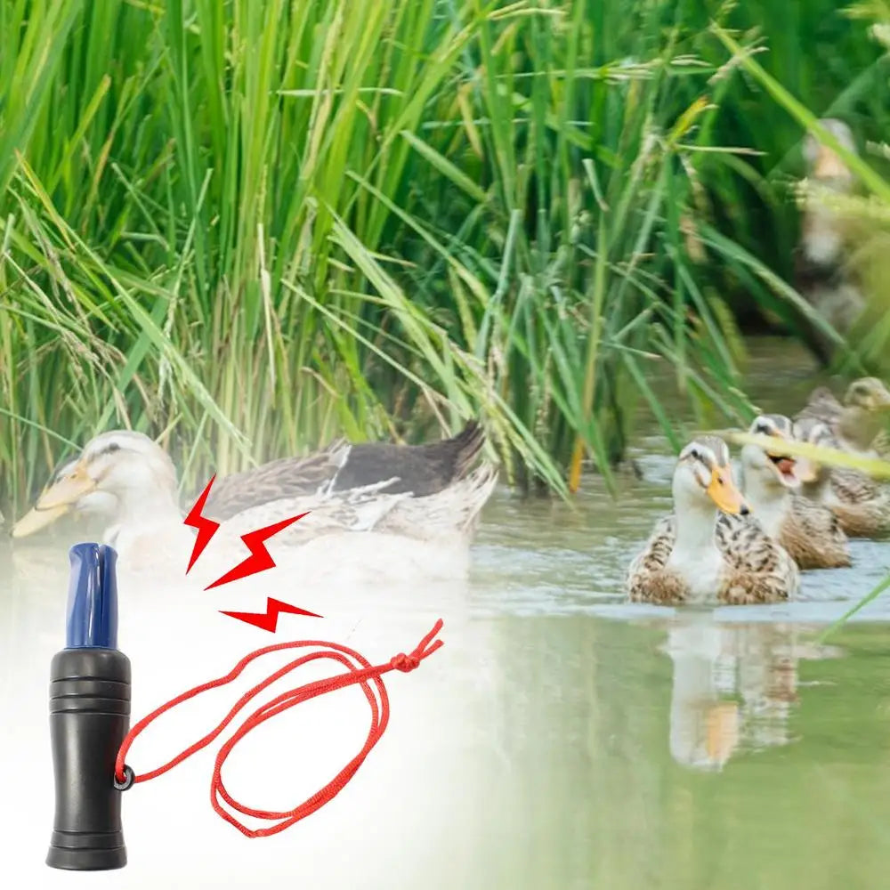 Outdoor Hunting Duck Call Whistle Mallard Pheasant Caller Decoy Outdoor Shooting Tool Outdoor Realistic Sound Duck Call