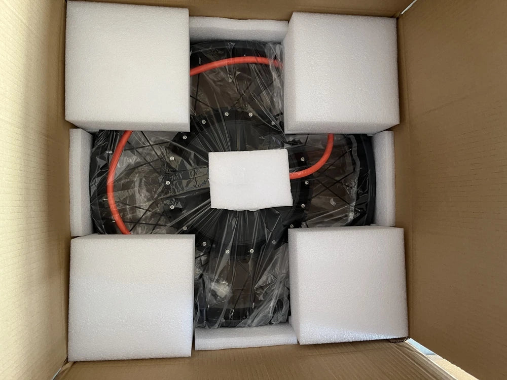 NBpower/QS V3 273 40H Motorcycle 17''18" 19" 21" 72v 8000W Ebike Rear Hub Motor Wheel 150mm Dropout Width for Motorcycle