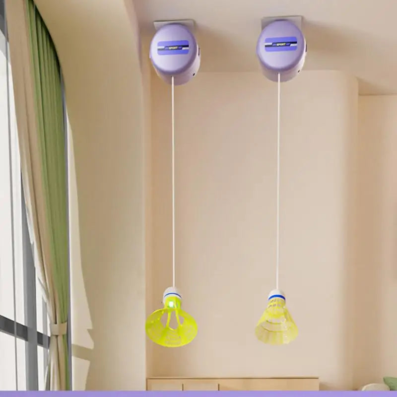 Portable Badminton Trainer Badminton Practice Self-study Training Rebound Badminton Tool Professional Shuttlecock Supplies