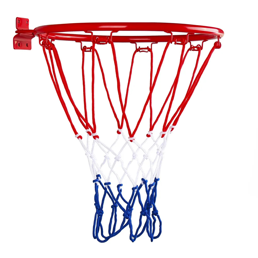 Wall Mounted Hanging Basketball Goal Hoop Rim Net, Basketball Sports Net For Indoor And Outdoor