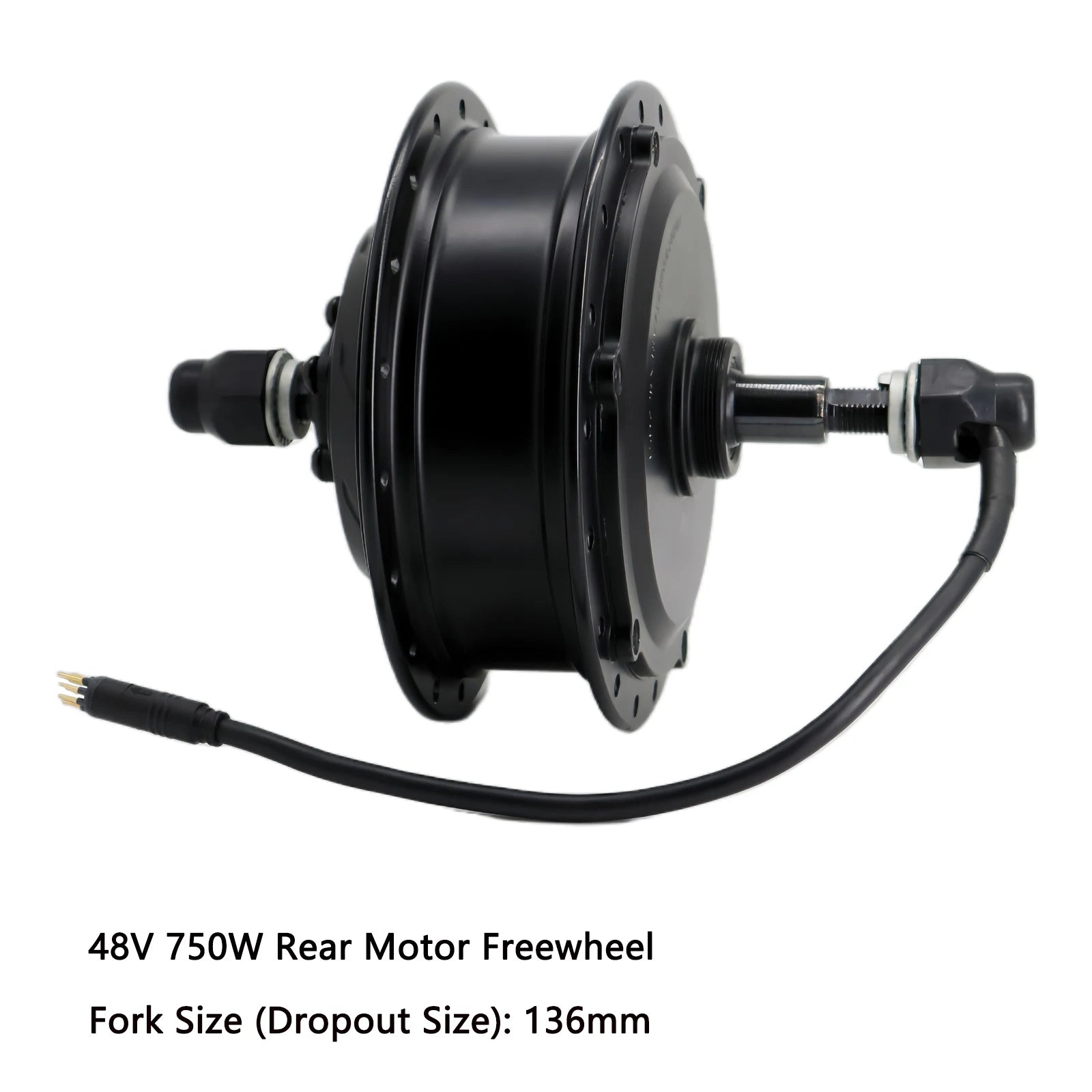 Electrical Bike Gear Hub Motor 36V 250W 48V 750W 9pin Front Rear Cassette Freewheel Wheel Drive Motor E-bike Brushless Motor