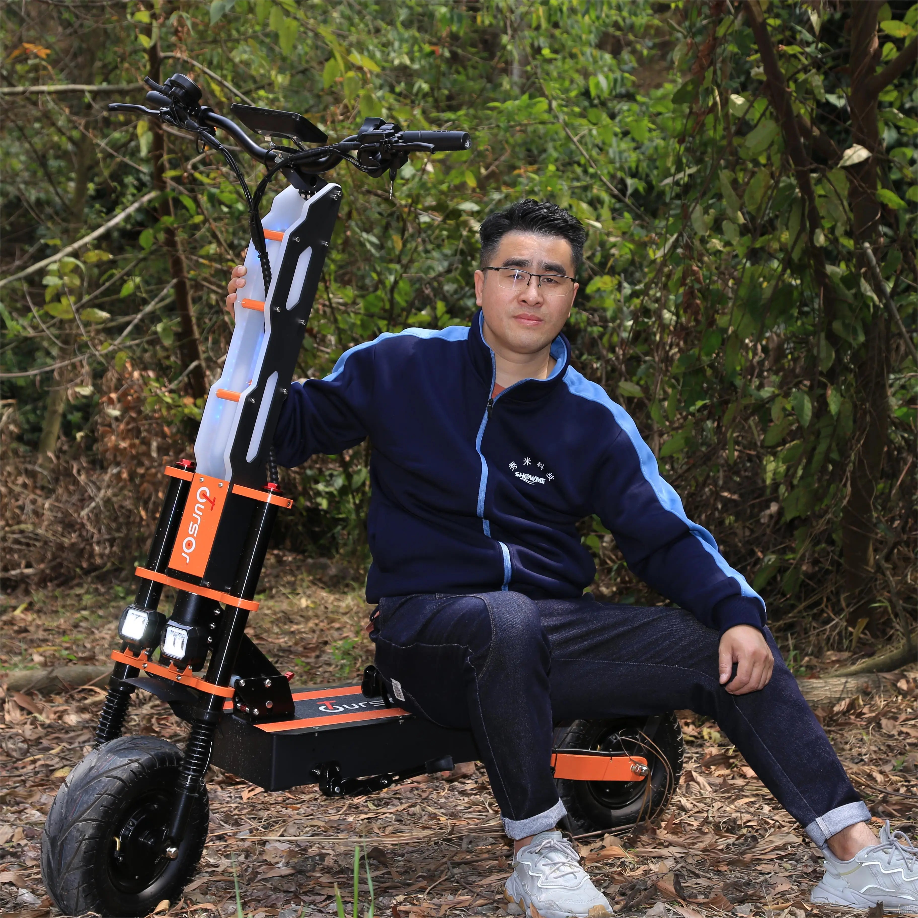 2025 Upgraded Escooter X8P 8000W 60V 38.4AH 13/14 inch Dual Motor Adult Off-road Electric Scooter Speed 100KM/H Mileage 120KM