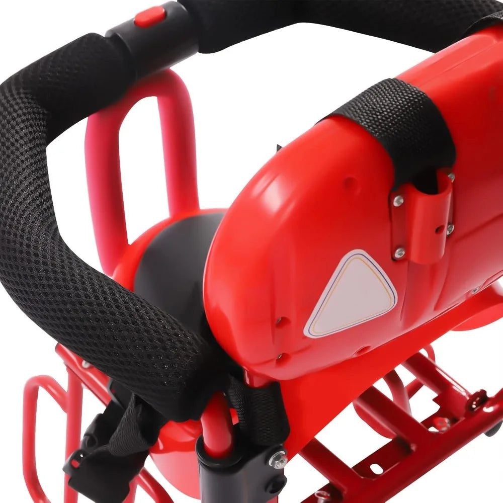 Rear Child Back-Mounted Bike Seat Portable Baby Safety Rear Seat with Soft Cushion with Safety Belt for Adult Bike