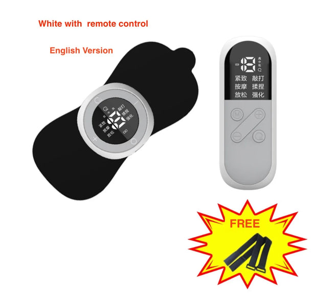Wireless TENS Unit EMS Heating Muscle Stimulator Electric Pulse Massage  Menstrual Pain Relief Therapy Device for Neck Full Body