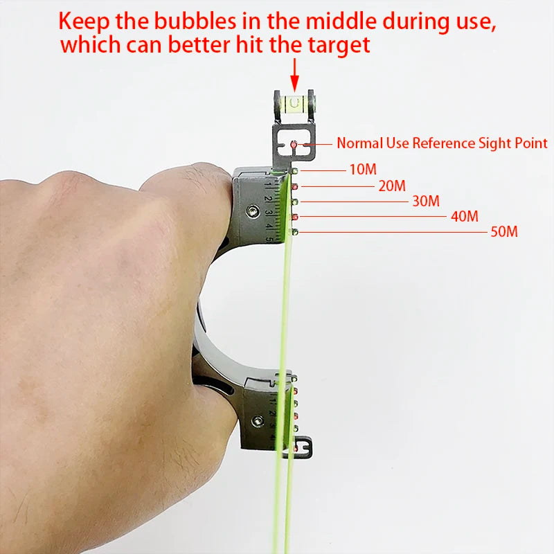 Stainless Steel Slingshot Outdoor Entertainment and Leisure Hunting Tools, Professional Bow and Arrow Shooting Equipment