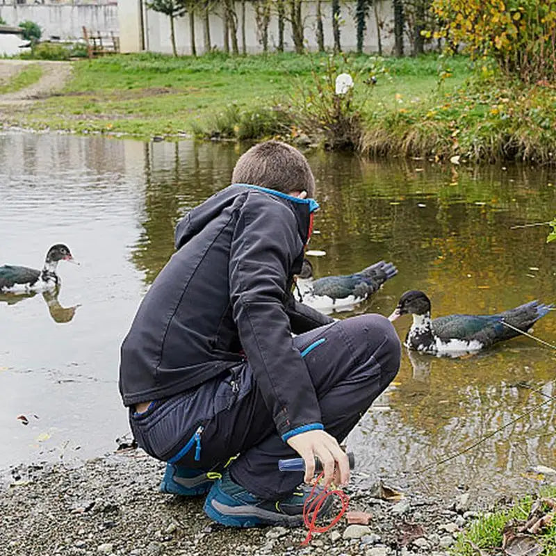 Outdoor Hunting Duck Call Whistle Mallard Pheasant Caller Decoy Outdoor Shooting Tool Outdoor Realistic Sound Duck Call