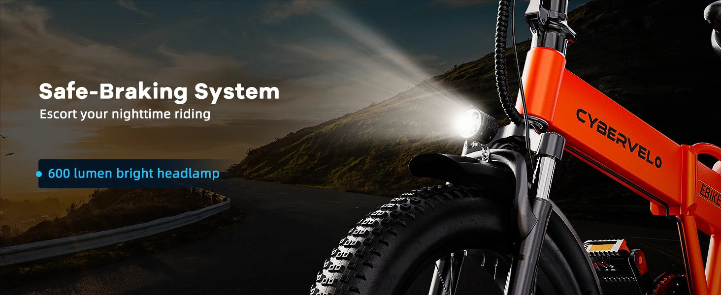 1000W Folding Electric Bike, 48V 20AH Large Removable Battery E Bike, 30+MPH, 80 Miles Max Range, 20