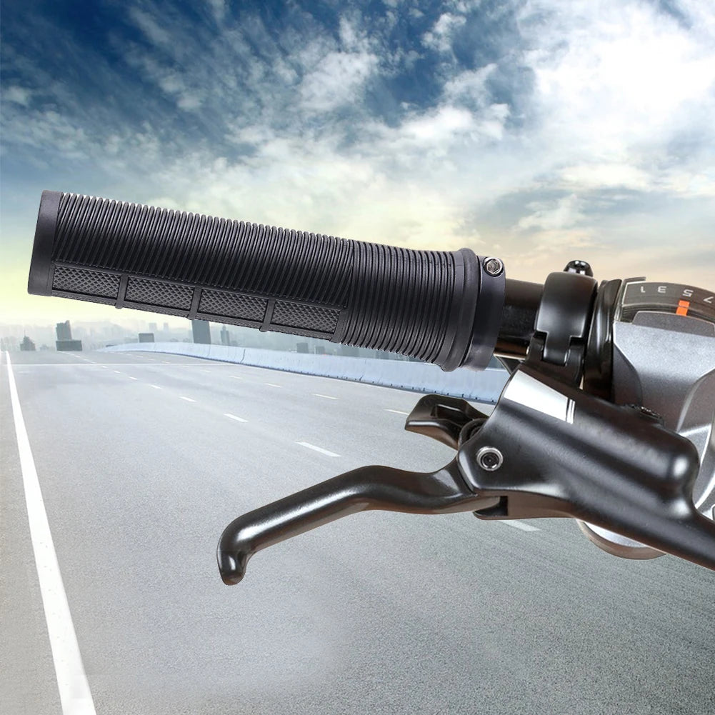 Bicycle Handle Bar Grips Shock Absorbing MTB Mountain Bike Handlebar Cover TPR Cycling Grips for 22.2mm Handlebar