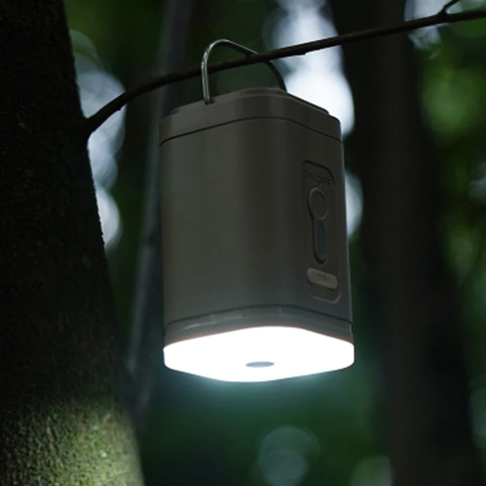 Electric Air Pump Air Mattress Pump USB Rechargeable Quick-Fill Inflator Pump with Camping Light with 5 Nozzles for Pool Floats