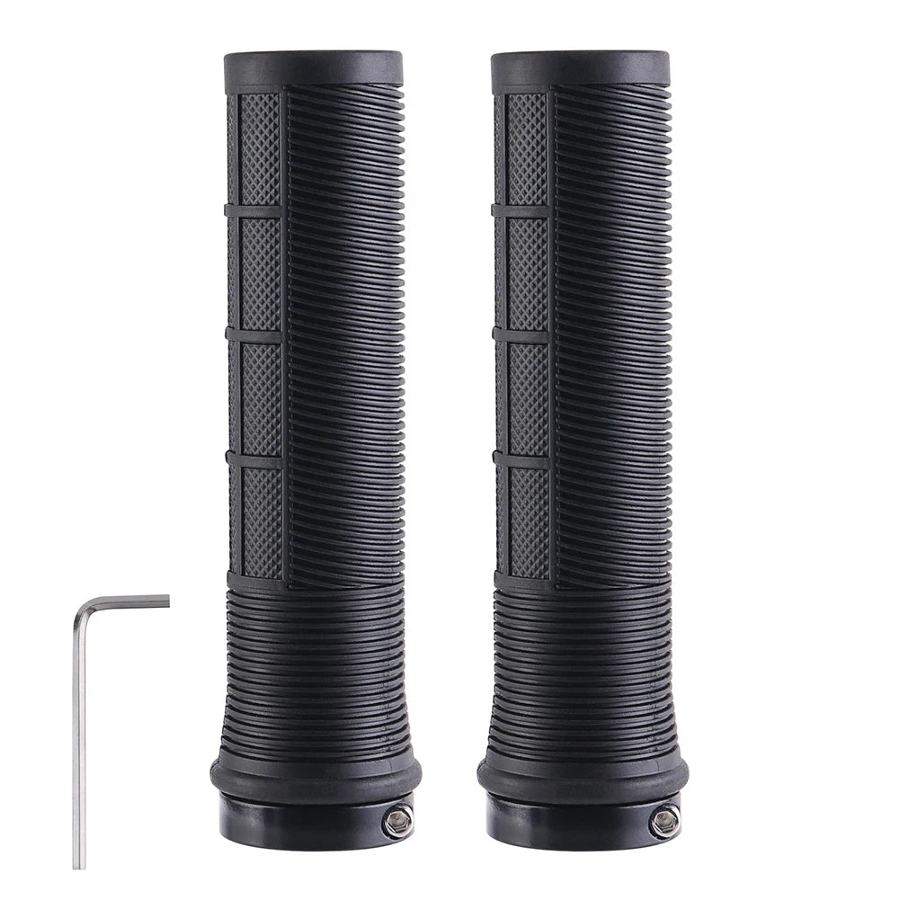 Bicycle Handle Bar Grips Shock Absorbing MTB Mountain Bike Handlebar Cover TPR Cycling Grips for 22.2mm Handlebar