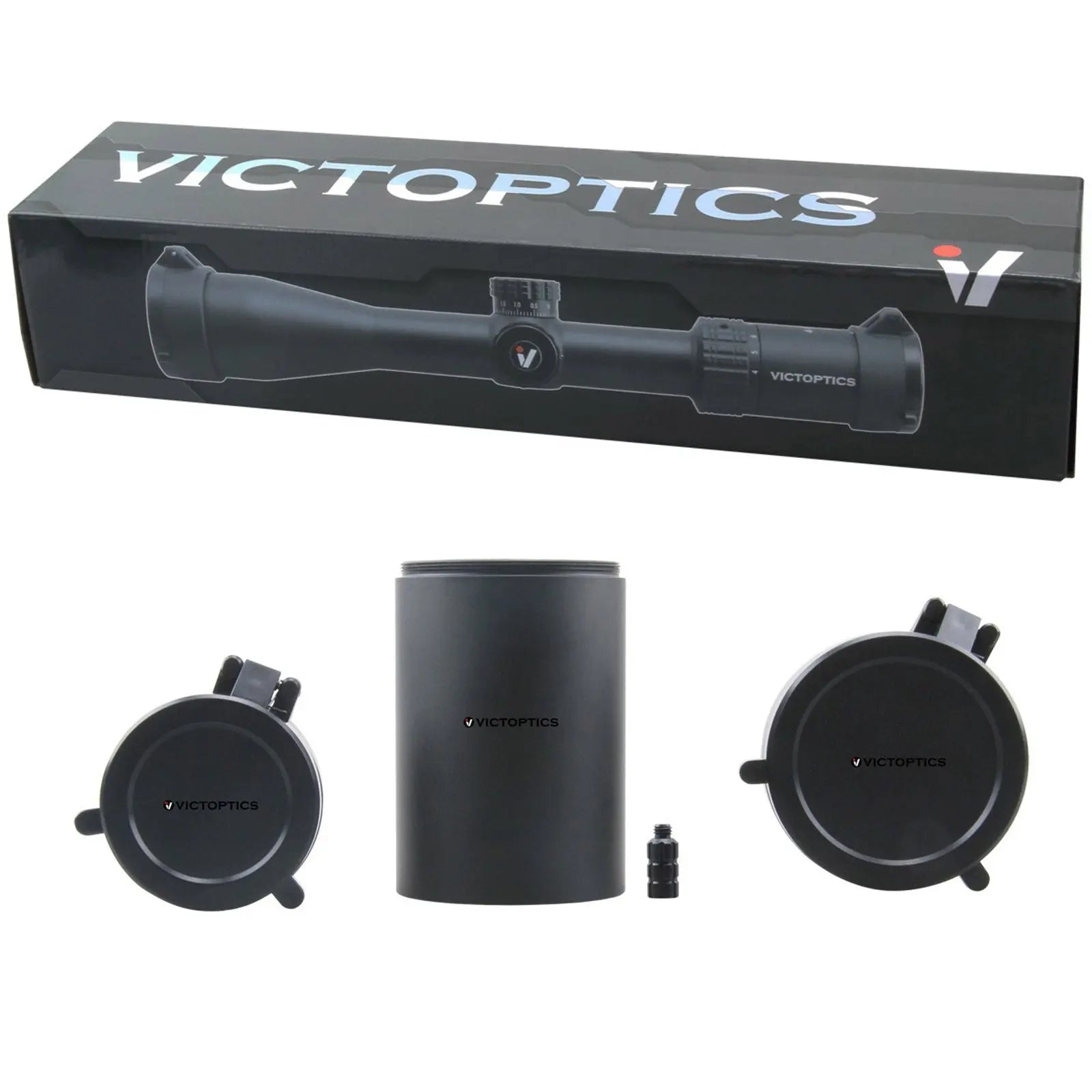 Victoptics S4 4-16x44 FFP SFP Riflescpe FDE with Turret Lock Feature Edge-to-Edge Image hunting tactical MDL Long Eye Relief