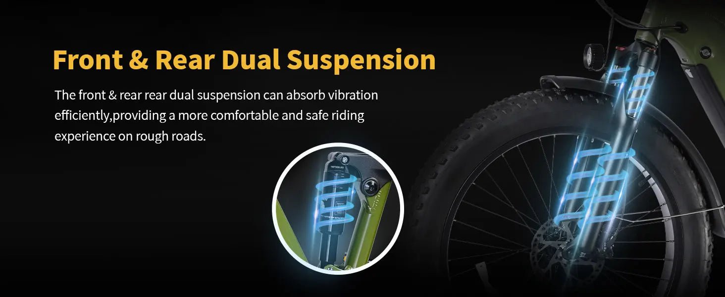 Lacros Thunder adult E-bike，750W city ebike，48V20AH Electric Bicycle，26 Fat Tire E-Mountain bike