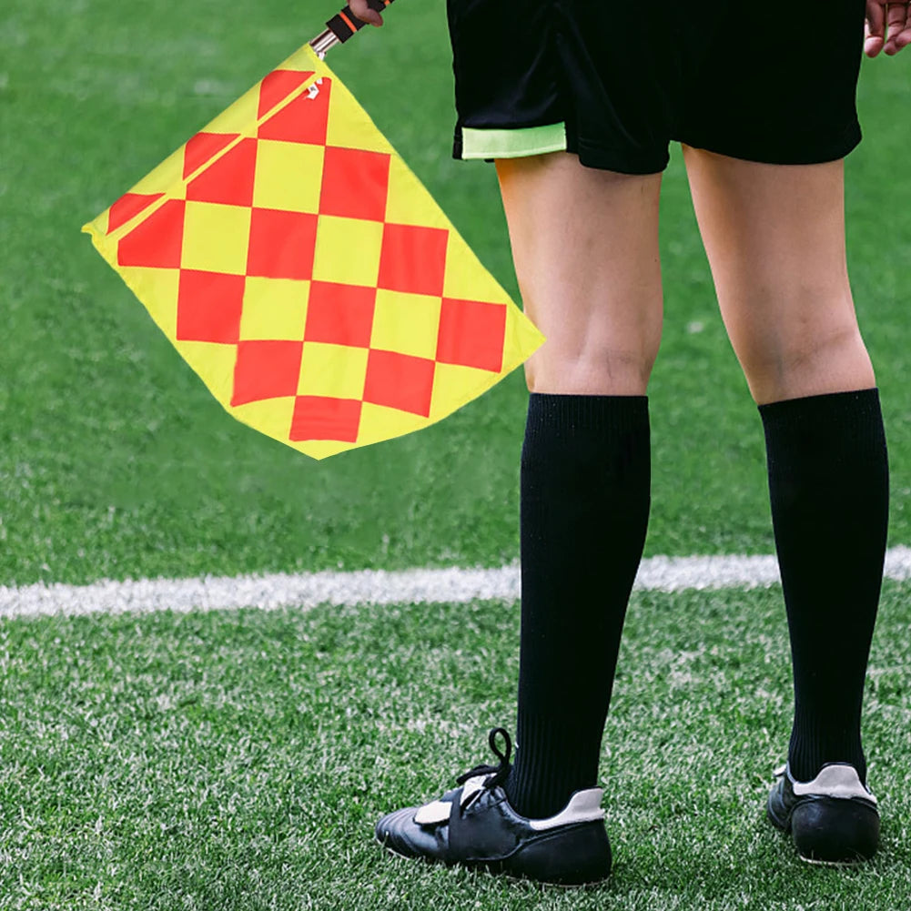 Soccer Referee Kit Soccer Referee Flag Soccer Referee Cards Referee Whistle Sport Training Useful Referee Tool