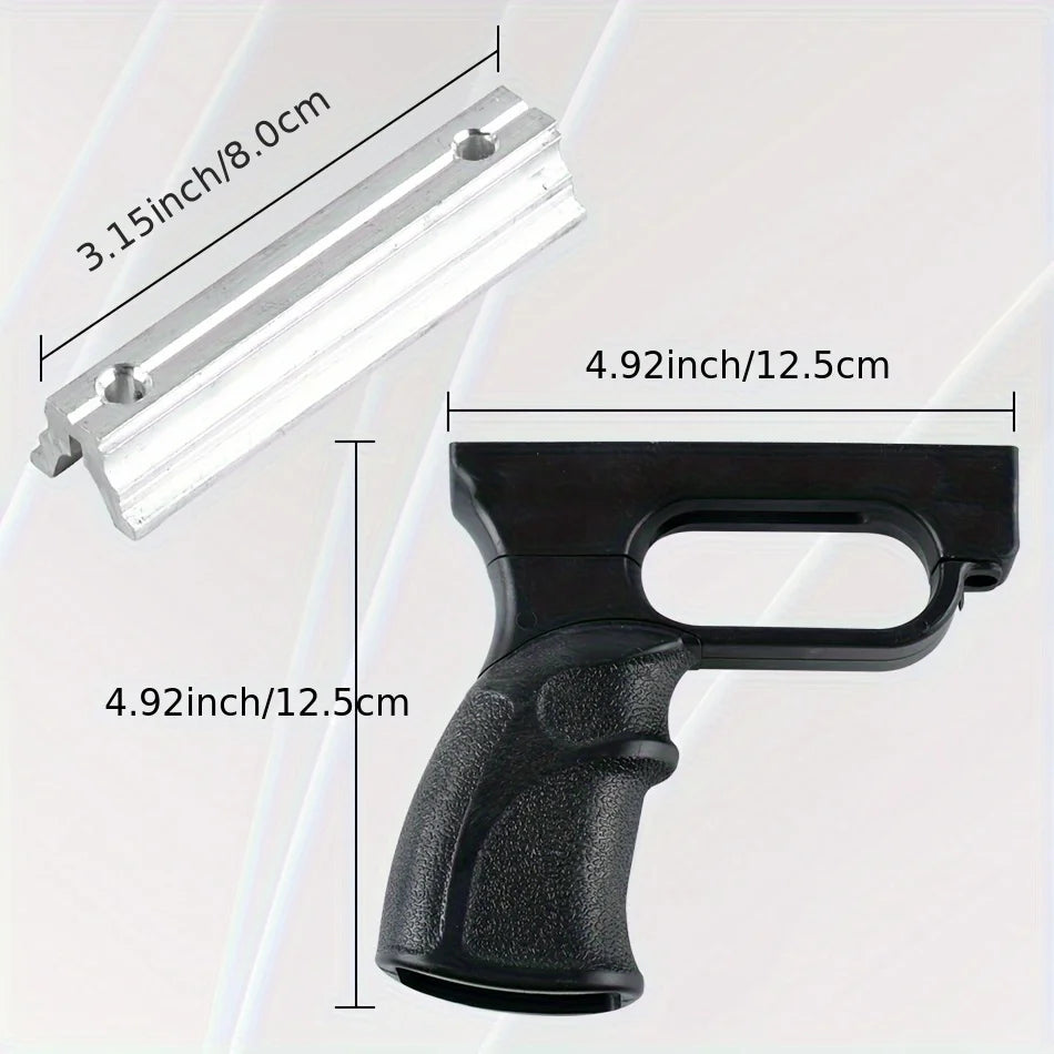 Steel Casting Mechanical Slingshot DIY Hunting Slingshot Release Device 5 Piece Set of High-speed Spring Composite Accessories