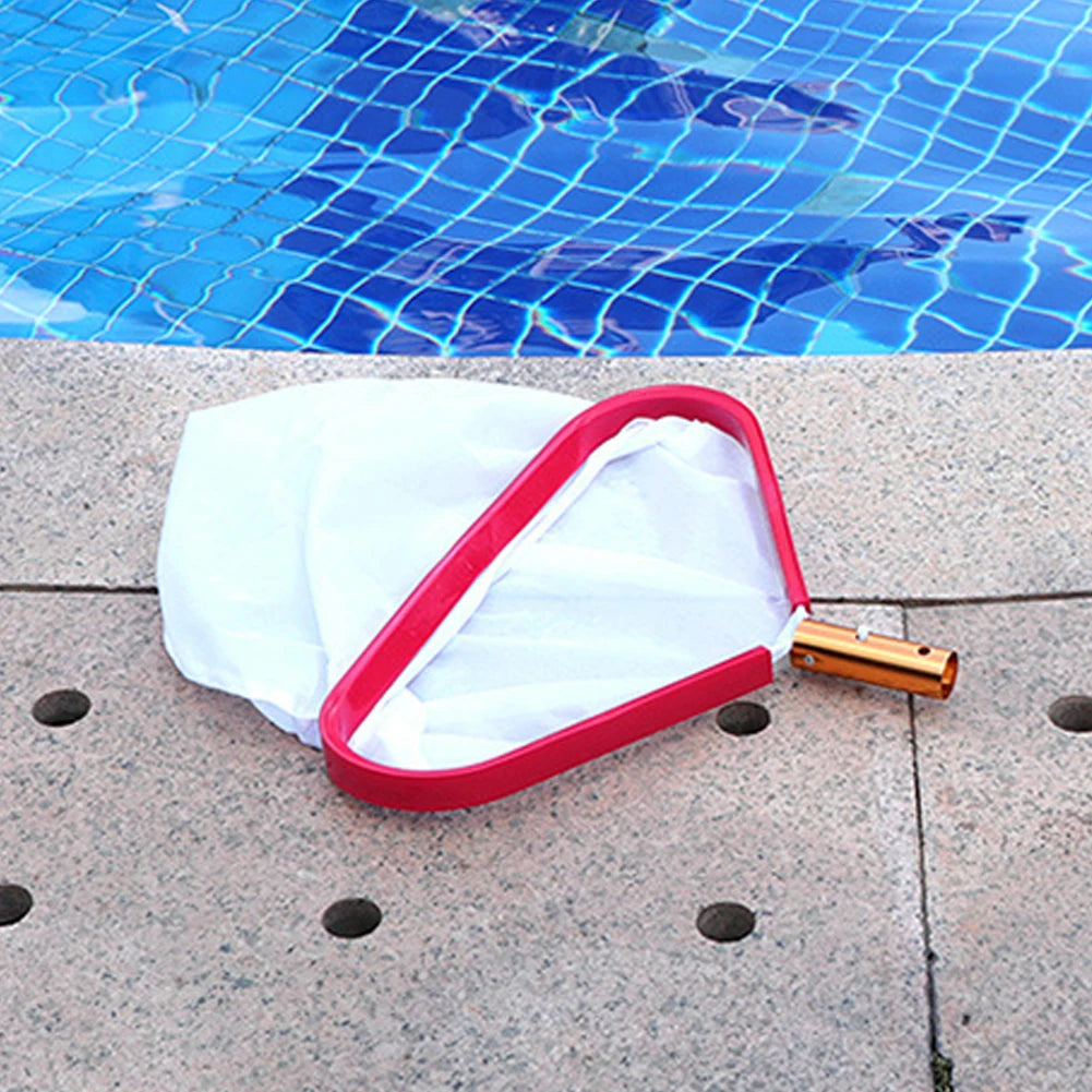 Pool Landing Net Pool Skimmer Net with Aluminium Handle Fine Mesh Pool Net Pool Leaf Skimmer Net for Cleaning Swimming Pool