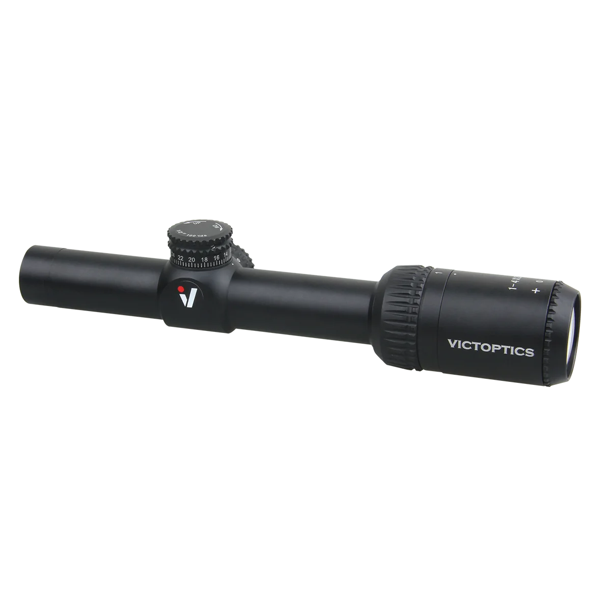VictOptics 1-4x20 SFP Riflescope | Mil & Ranging Reticle | Fully Multi Coated | 25.4MM 1