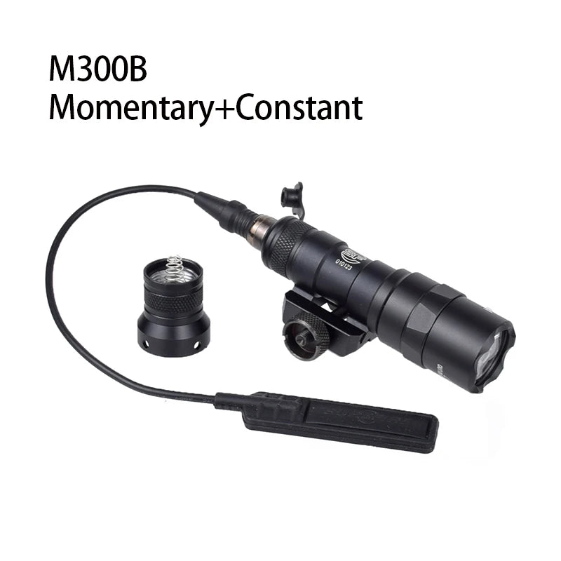 US Warehouse Airsoft SureFire X300/M300/M600 Series Pistol Gun Flashlight 20mm Rail Hunting Ar 15 Accessories Tactical Gear