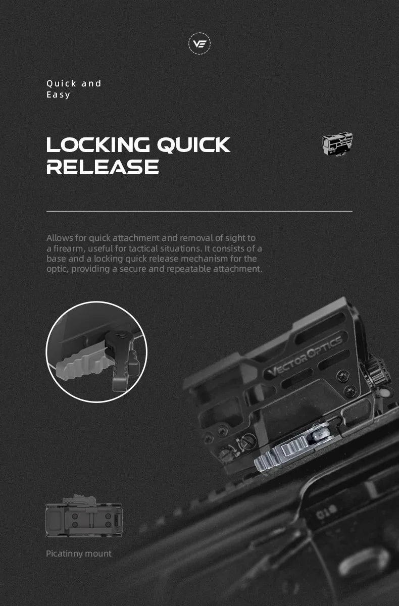 Vector Optics Frenzy 1x31x26 Red Dot Sight | 50K Hours Battery & Motion Sensor | 3 MOA & IP67 Waterproof | Lifetime Warranty